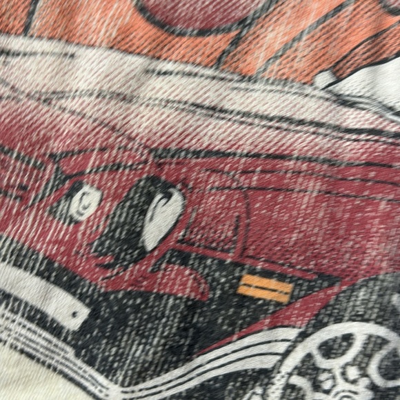 GM Official Licensed CAMARO Vintage Inspired Retro Cropped Yellow T-Shirt - Picture 3 of 7